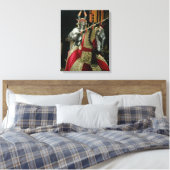 Anzug der Rüstung und der entsprechenden Rüstung Leinwanddruck (Insitu (Schlafzimmer))