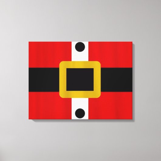 Anzug des Weihnachtsmannes/überzogene Leinwand (Vorderseite)