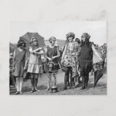 Anzug für Badegewässer 2 Postkarte (Vorderseite)