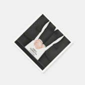 Anzug Gay Wedding Serviette (Ecke)