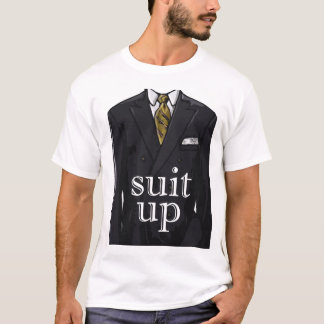 Anzug herauf T-Stück T-Shirt