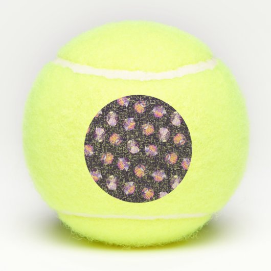 Anzug-Kostümmuster Tennisbälle (Rückseite)