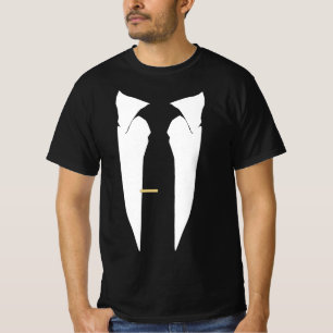 Anzug Krawatte Wedding Tuxedo Prom Bachelor Zeremo T-Shirt