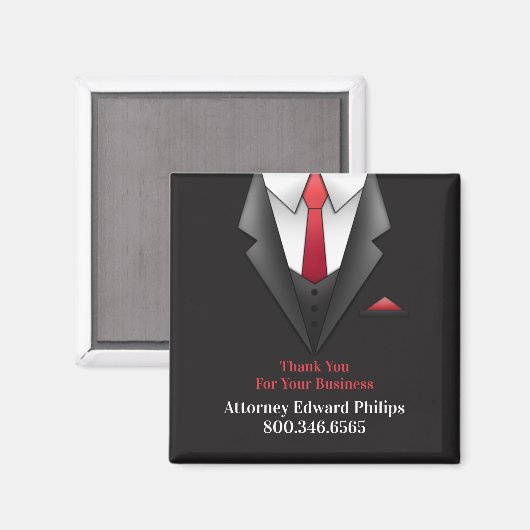 Anzug Magnet (Vorderseite/Rückseite)