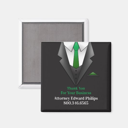 Anzug Magnet (Vorderseite/Rückseite)