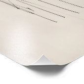 Anzug-Modekizze Fotodruck (Ecke)