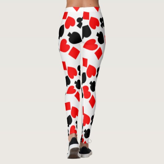 Anzug Muster Leggings (Rückseite)