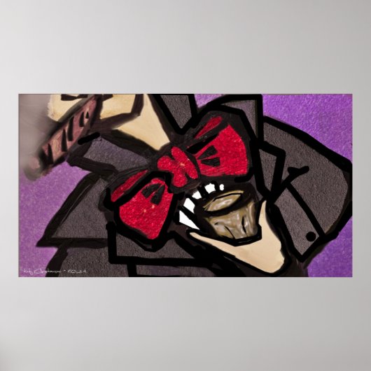 Anzug n Krawatte v.2 Poster (Vorne)