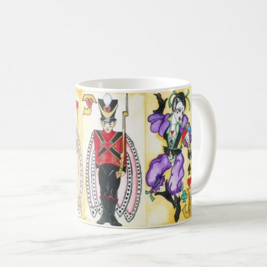 Anzug ofHearts Tasse (VorderseiteRechts)