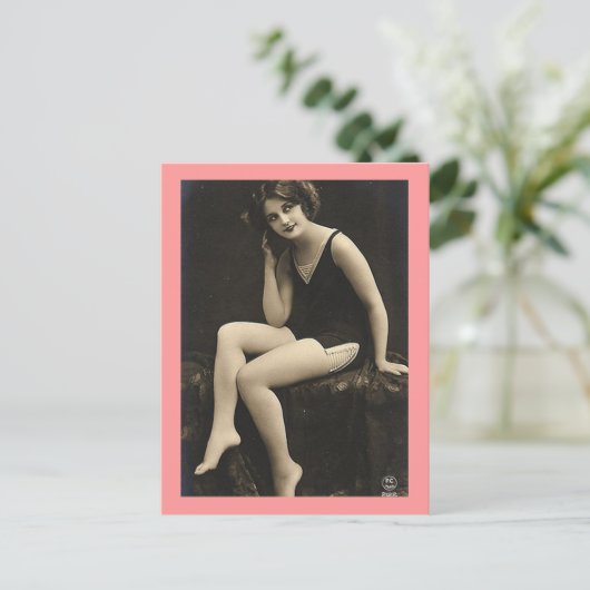 Anzug Postkarte (Stehend Vorderseite)