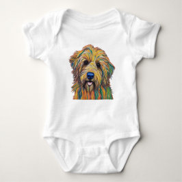 Anzug, Puppy Print Baby Strampler