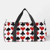 Anzug spielen Design Duffel Bag Duffle Bag (Rückseite)