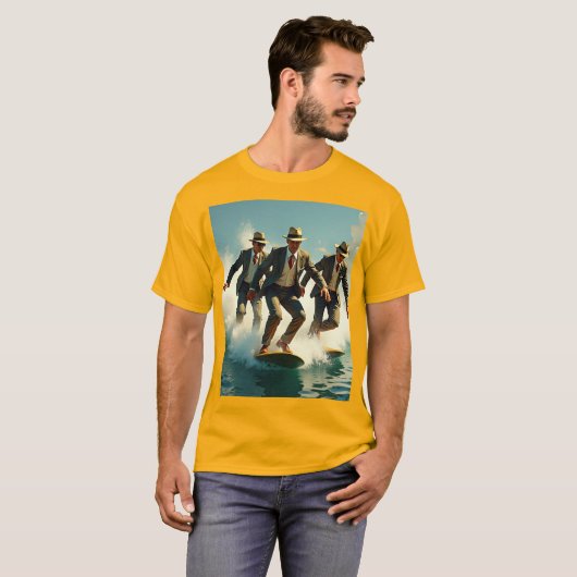 Anzug Surfer T-Shirt (Vorne ganz)
