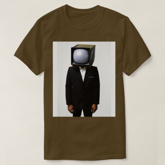 Anzug Tube TV Mann 3 T-Shirt (Design vorne)