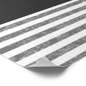 Anzug und Krawatte Gay Wedding Plan Poster (Ecke)