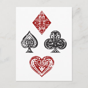 Anzug Vintag Cards Postkarte