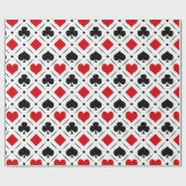 Anzüge auf Karten Geschenkpapier (Flach)