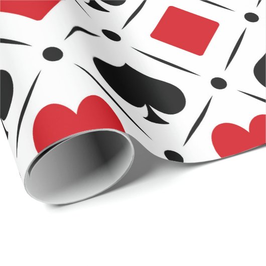 Anzüge auf Karten Geschenkpapier (Rolleneckpunkt)