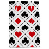 Anzüge auf Karten Mittlere Geschenktüte (Vorderseite)