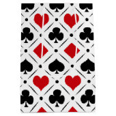 Anzüge auf Karten Mittlere Geschenktüte (Rückseite)