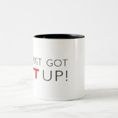 Anzüge, die du gerade Got hast Zweifarbige Tasse (Mittel)