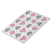 ANZÜGE SPIELKARTE NOTIZBLOCK (angewinkelt)