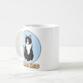 Anzugkatze Kaffeetasse (Vorderseite Links)