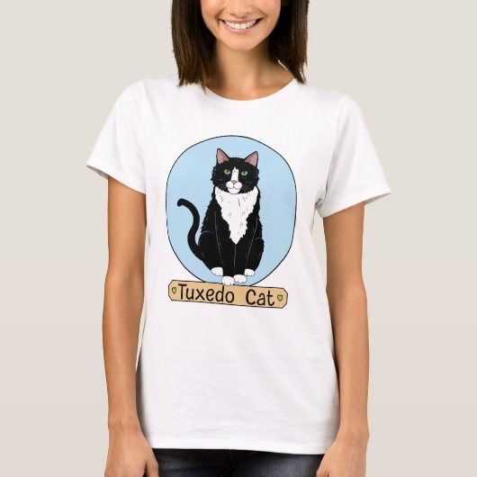 Anzugkatze T-Shirt (Vorderseite)