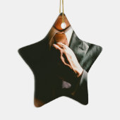 Anzugsgeschäftsmann-Krawatten-Schatteneffekt Keramik Ornament (Rechts)