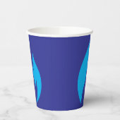 Anzünden des Blue Flame Paper Cup Pappbecher (Links)