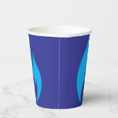 Anzünden des Blue Flame Paper Cup Pappbecher (Rechts)