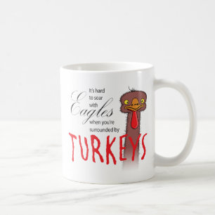Anzusteigen ist hart, mit Eagles… Kaffeetasse