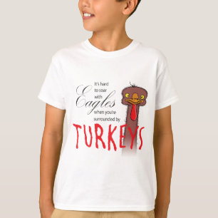 Anzusteigen ist hart, mit Eagles… T-Shirt
