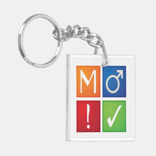 Ao3 Abzeichen Icon Schlüsselanhänger (Vorderseite links)