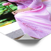 Ao Dai Traditional Vietnam Poster (Ecke)