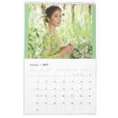 Ao Dai Traditionelles Vietnam Kalender (Jan 2027)