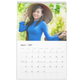 AO Dai Vietnam Kalender (Mär 2027)