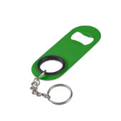 Ao (Englisch) (Vollfarbe) Mini Flaschenöffner (Rückseite Schrägansicht)