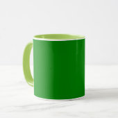 Ao (Englisch) (Vollfarbe) Tasse (Vorderseite Links)
