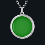 Ao (Englisch) (Vollfarbe) Versilberte Kette<br><div class="desc">Ao (Englisch) (Vollfarbe)</div>