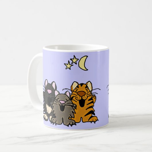 AO, Gesang-Freude-Katzen Tasse (Vorderseite Links)