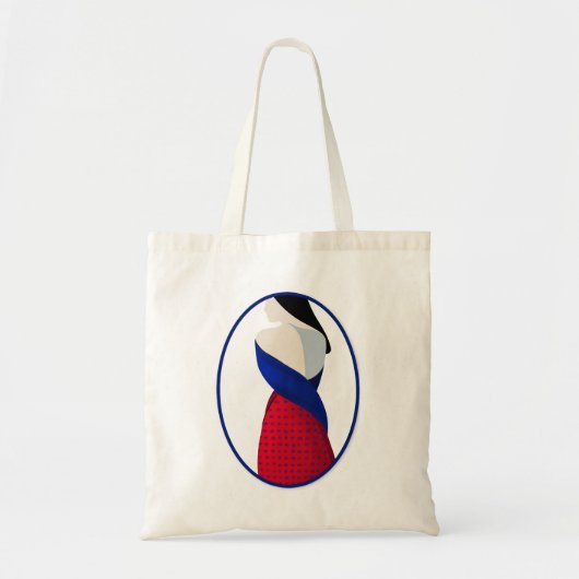 Ao Naga Tribal Tote Bag Tragetasche (Vorne)