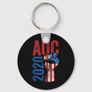 AOC 2020 für Präsident Alexandria Ocasio Cortez El Schlüsselanhänger