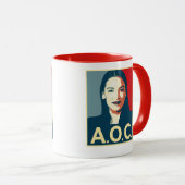 AOC 2024 Propaganda Tasse (VorderseiteRechts)