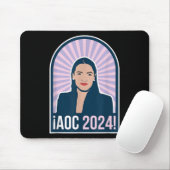 Aoc 2024 Vintag Mousepad (Mit Mouse)