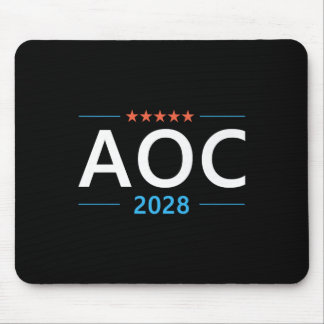 AOC 2028 Alexandria Ocasio-cortez für Präsident de Mousepad