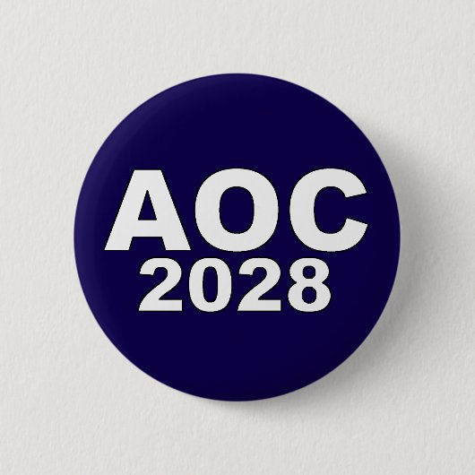 AOC 2028 BUTTON (Vorderseite)