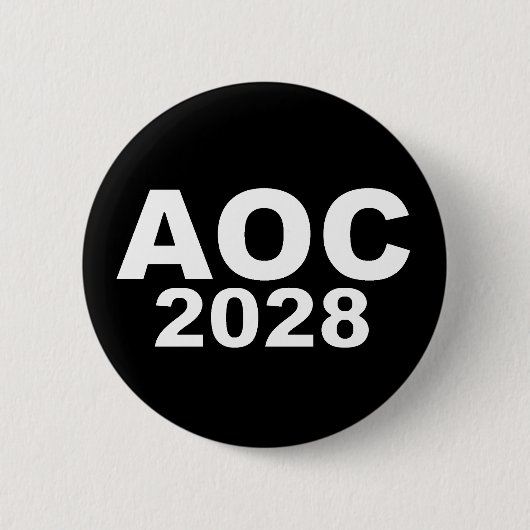 AOC 2028 BUTTON (Vorderseite)
