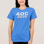 AOC 2028 Tri-Blend SHIRT (Vorderseite)