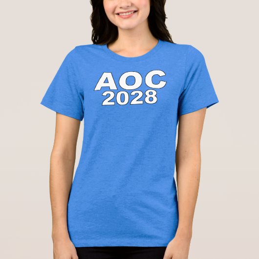 AOC 2028 Tri-Blend SHIRT (Vorderseite)